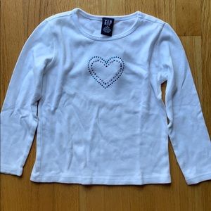 🌺 NWT GAP Gemstones Heart Sz 5/6
